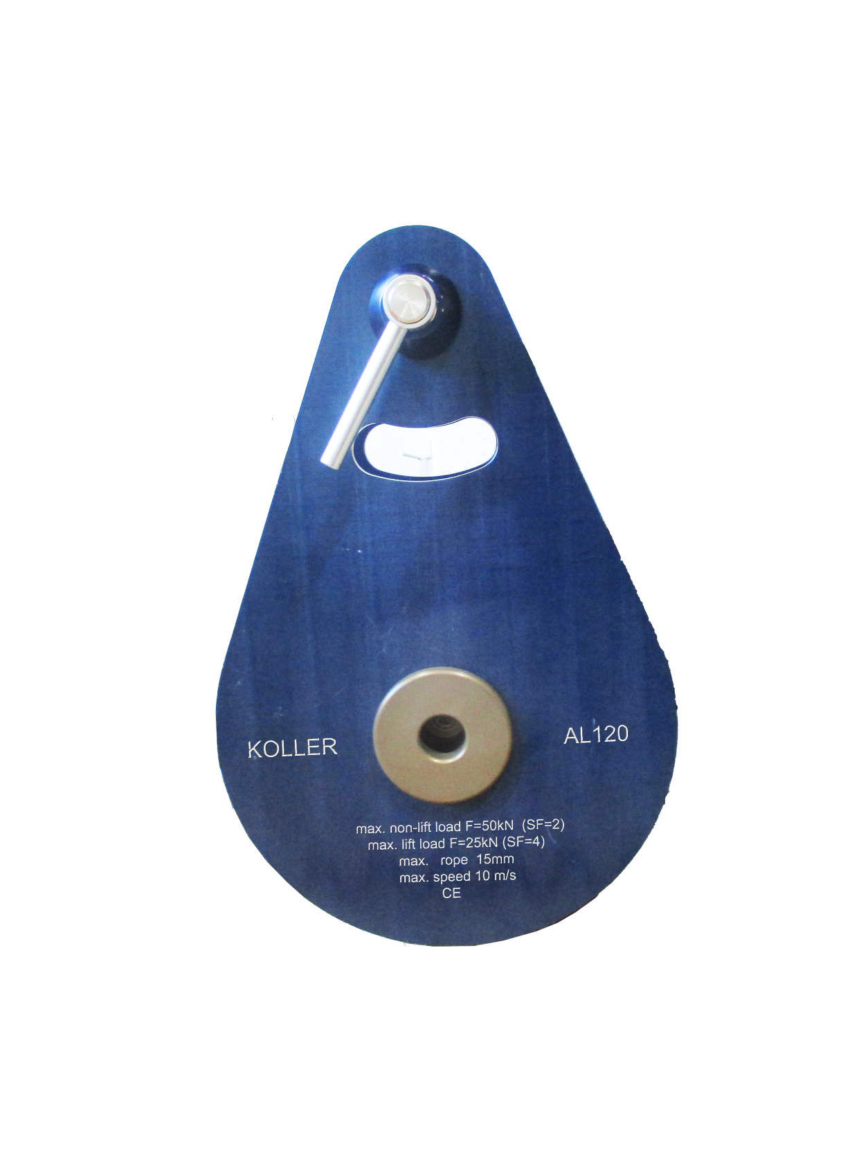 Seilrolle KOLLER AL120 mit Stahlrolle
