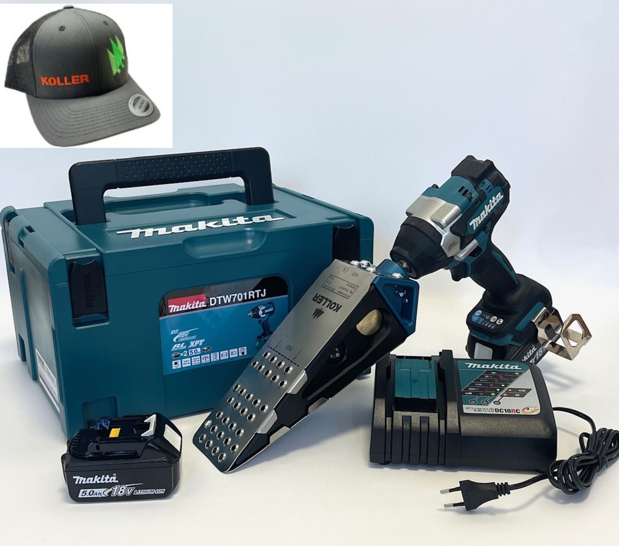 Koller Fällkeil KFS25 + Schlagschrauber LXT DTW700RTJ